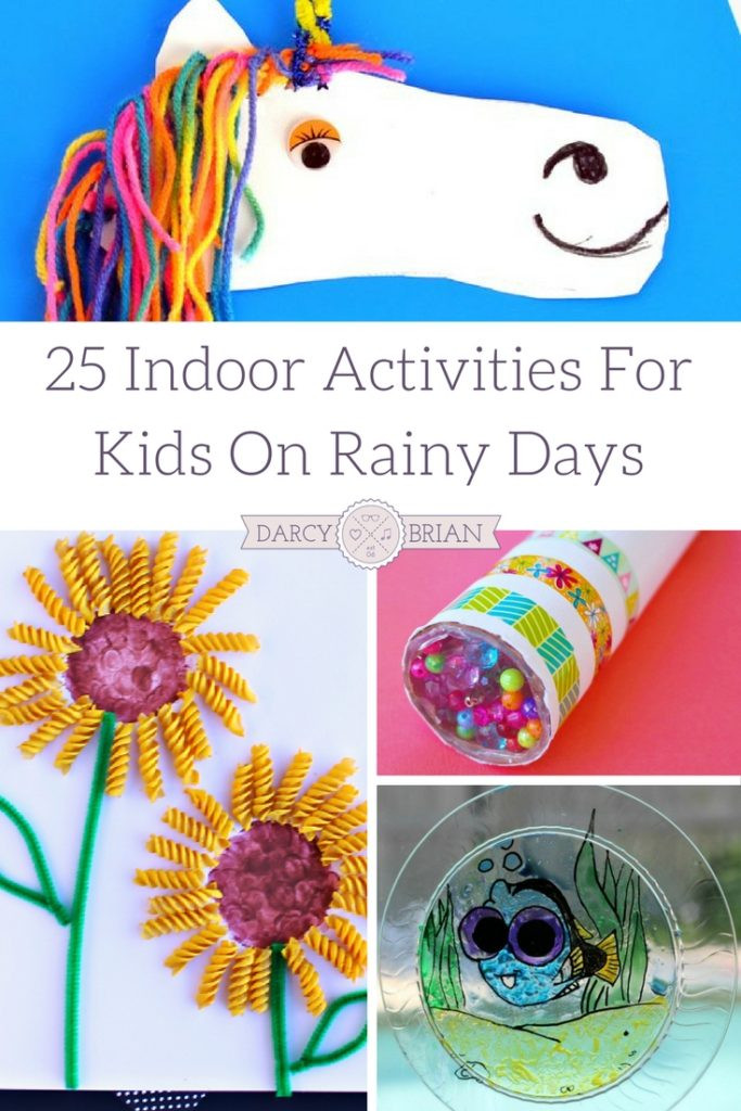 Rainy Day Crafts For Kids
 25 Indoor Activities For Kids Rainy Days Life With