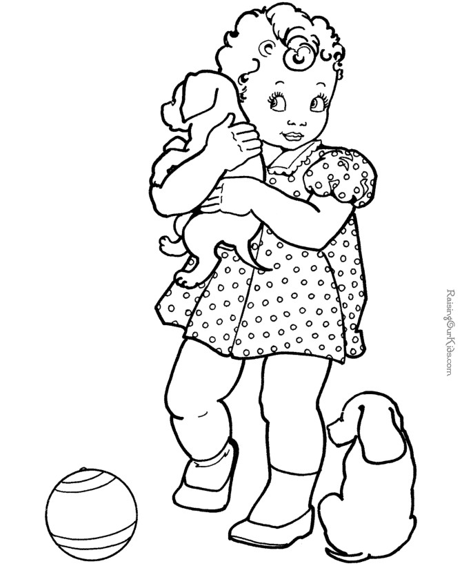 Raising Our Kids.Com Coloring Pages
 Free coloring pages of dogs
