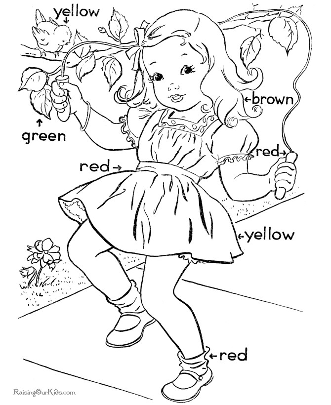 Raising Our Kids.Com Coloring Pages
 Coloring Activity 032