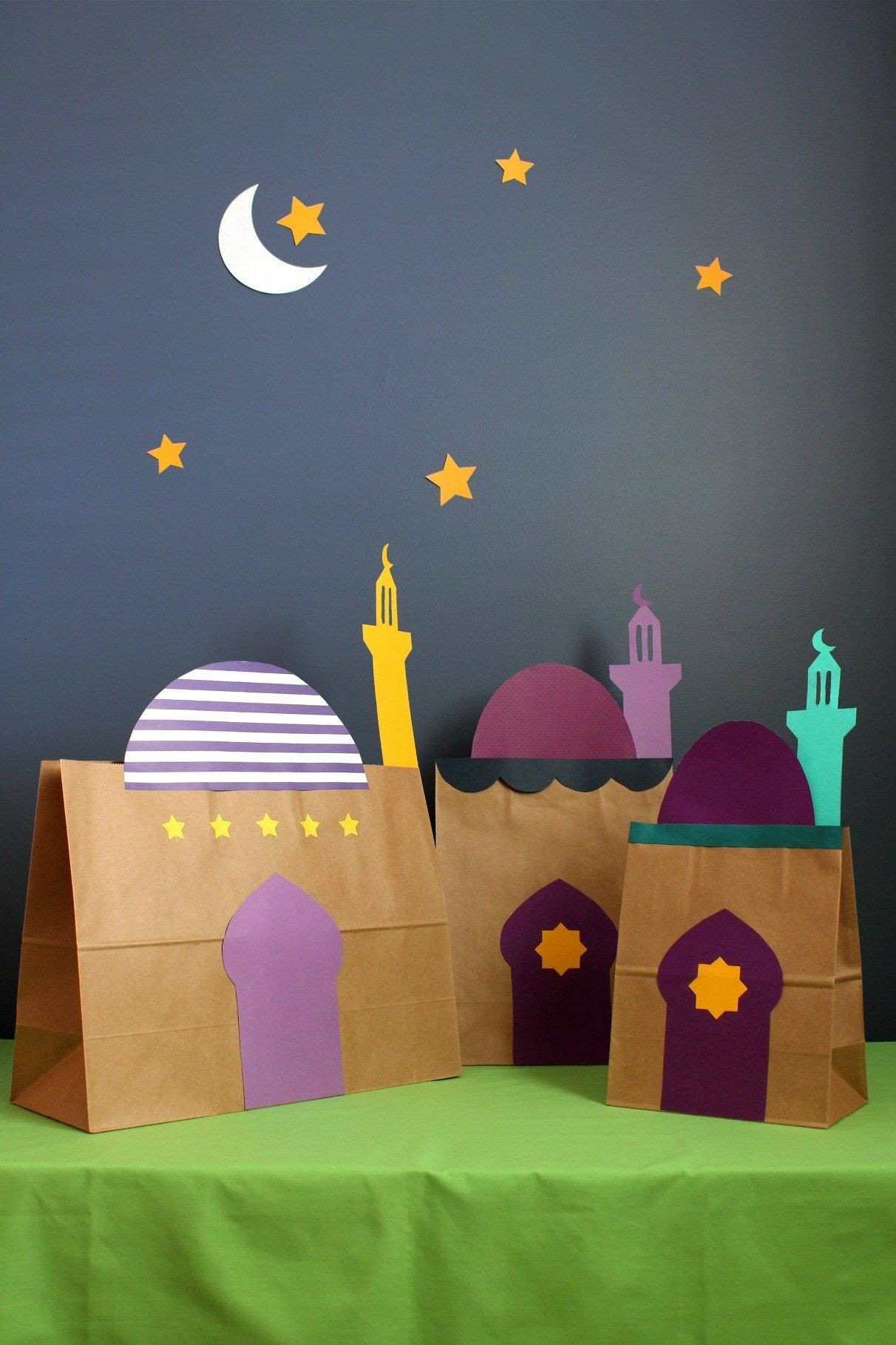 Ramadan Crafts For Kids
 Paper Bag Mosques cool stuff