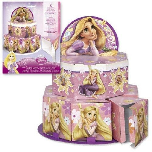 Rapunzel Birthday Party Supplies
 Disney TANGLED Rapunzel 1 Favor Boxes Table Decorations