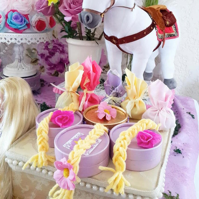 Rapunzel Birthday Party Supplies
 Kara s Party Ideas Rapunzel Tangled Themed Birthday Party