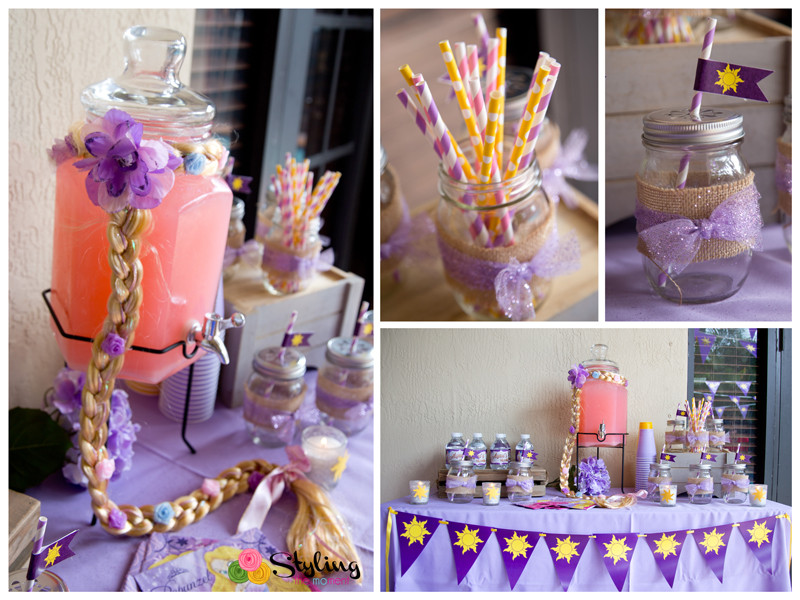 Rapunzel Birthday Party Supplies
 Tangled in Fun Rapunzel Birthday Party