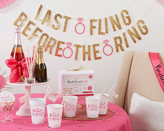 Raunchy Bachelorette Party Ideas
 66 Pc Last Fling Before The RingBachelorette Party by