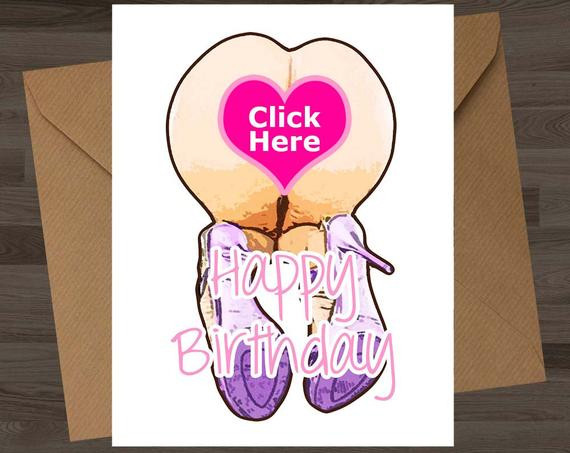 Raunchy Birthday Cards
 Items similar to Funny Birthday Card Naughty Anniversary