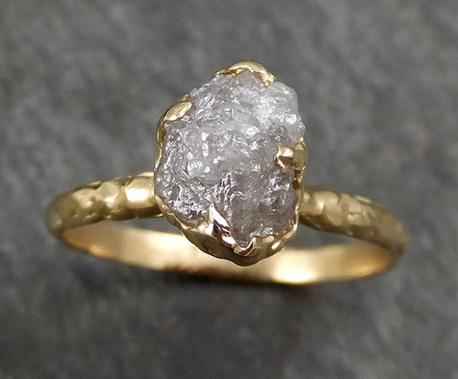 Raw Diamond Engagement Rings
 Raw Diamond Engagement Ring Rough Uncut Diamond Solitaire