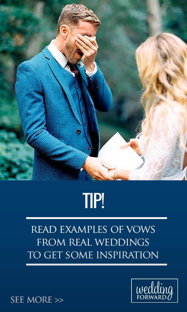 Real Wedding Vows
 45 Real Wedding Vows Examples To Steal