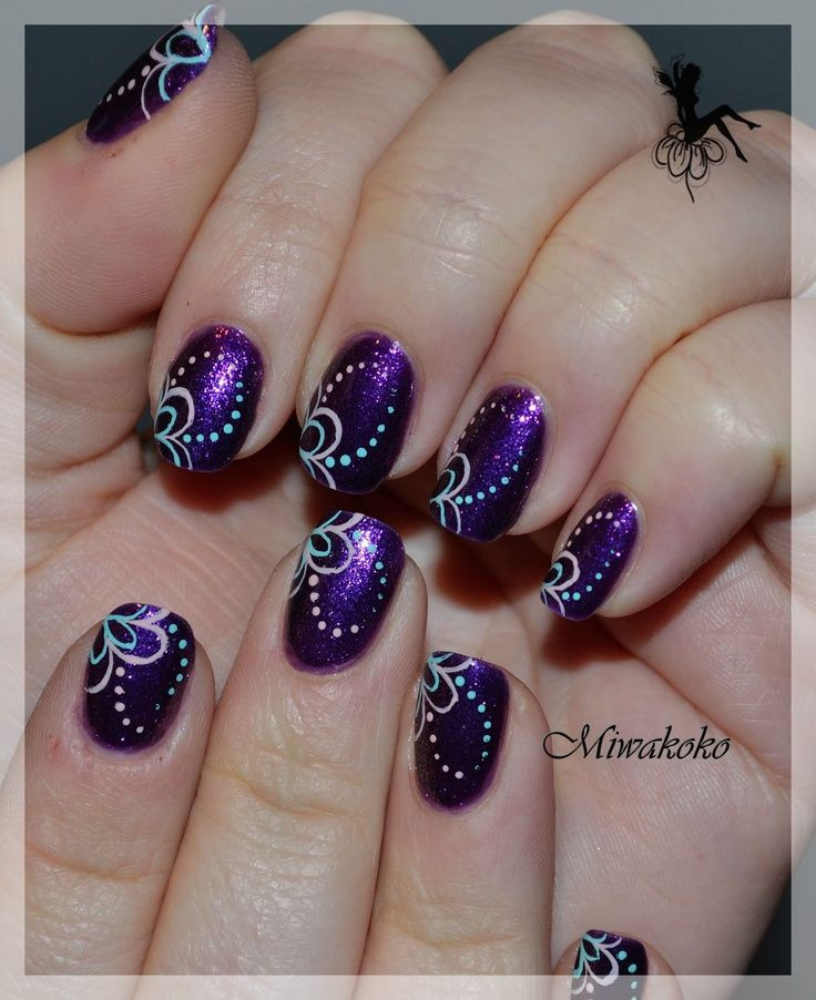 Really Pretty Nails
 Very pretty purple nails Nails