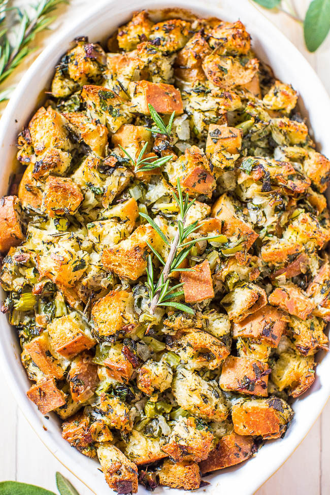 Recipe For Thanksgiving Turkey
 Classic Traditional Thanksgiving Stuffing Averie Cooks