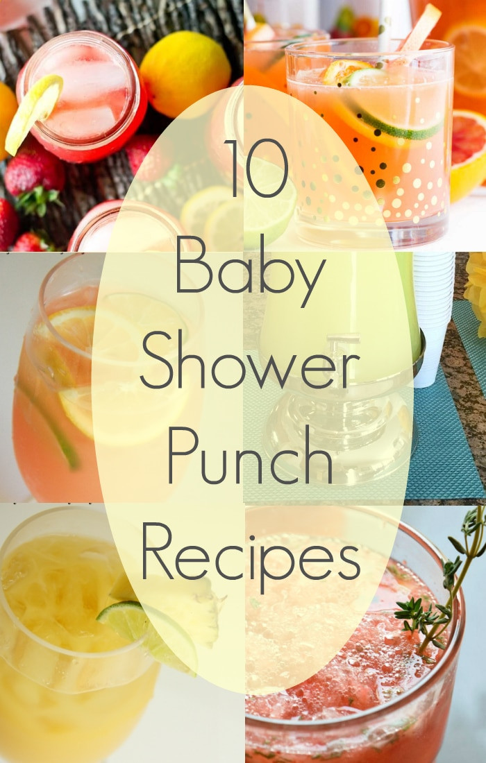 Recipes For Baby Showers
 Baby Shower Drinks · The Typical Mom