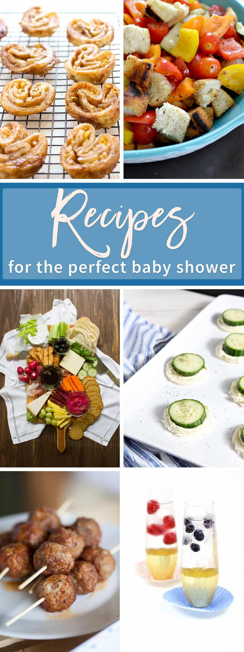 Recipes For Baby Showers
 Sparkling Balsamic Mocktails with Berry Ice Cubes Feast