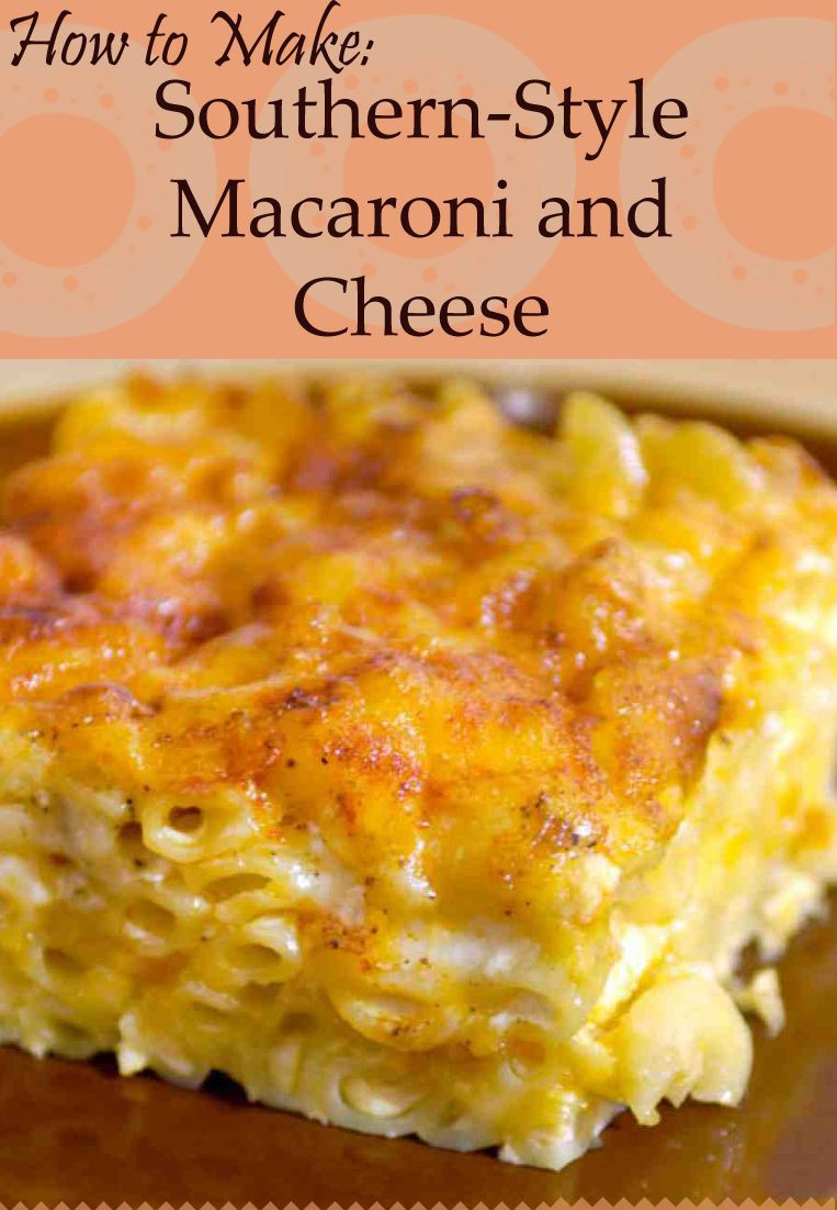 Recipes For Baked Macaroni And Cheese
 Southern Baked Macaroni and Cheese Recipe