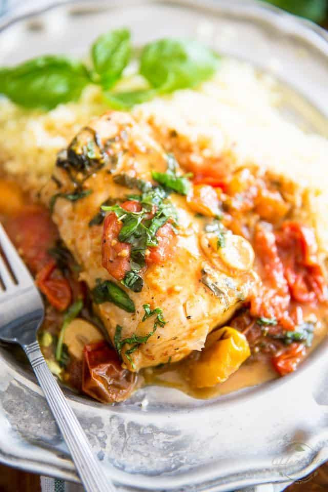 Recipes With Fish
 Easy Poached Fish Recipe in Tomato Basil Sauce • The