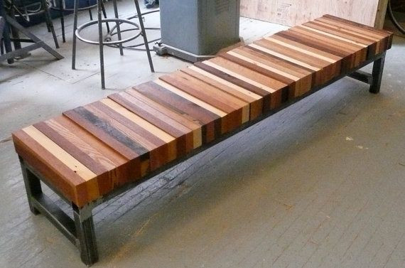 Reclaimed Wood Bench DIY
 Reclaimed wood bench Craft Ideas