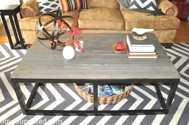 Reclaimed Wood Table DIY
 How to Build a DIY Industrial Coffee Table for ly $75 24