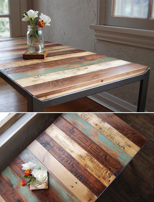 Reclaimed Wood Table DIY
 15 Easy DIY Reclaimed Wood Projects