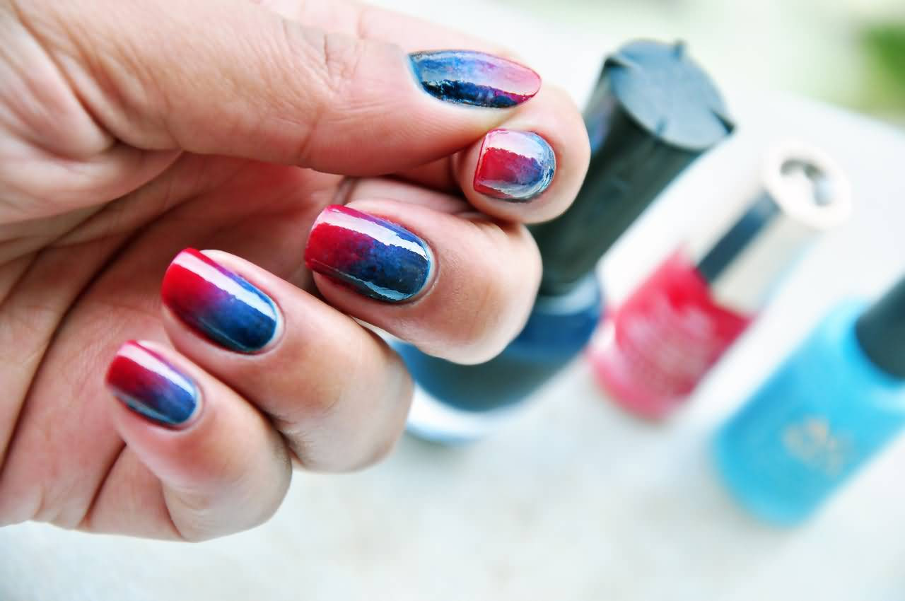 Red And Blue Nail Designs
 67 Best Red Nail Art Design Ideas