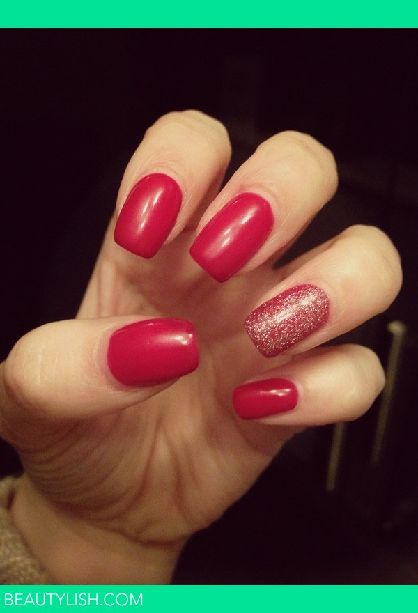 Red And Silver Glitter Nails
 Most Popular s