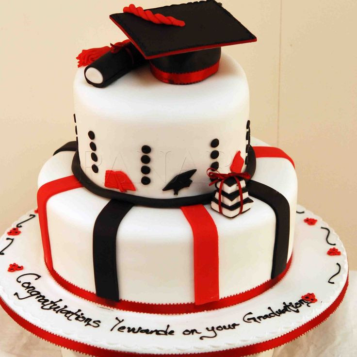 Red And White Graduation Party Ideas
 Graduation Cake Ideas Top Graduation Cakes graduation
