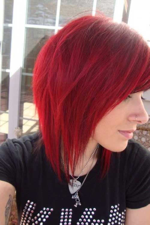 Red Bobbed Hairstyles
 15 Red Bob Haircuts Short Hairstyles 2018 2019