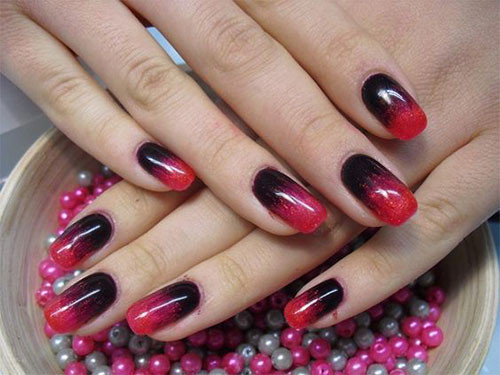 Red Gel Nail Designs
 15 Black & Red Gel Nail Art Designs & Ideas 2016