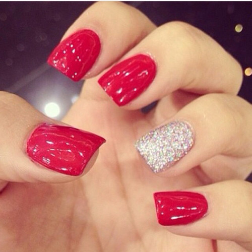 Red Glitter Nails
 Red Glitter Nails s and for