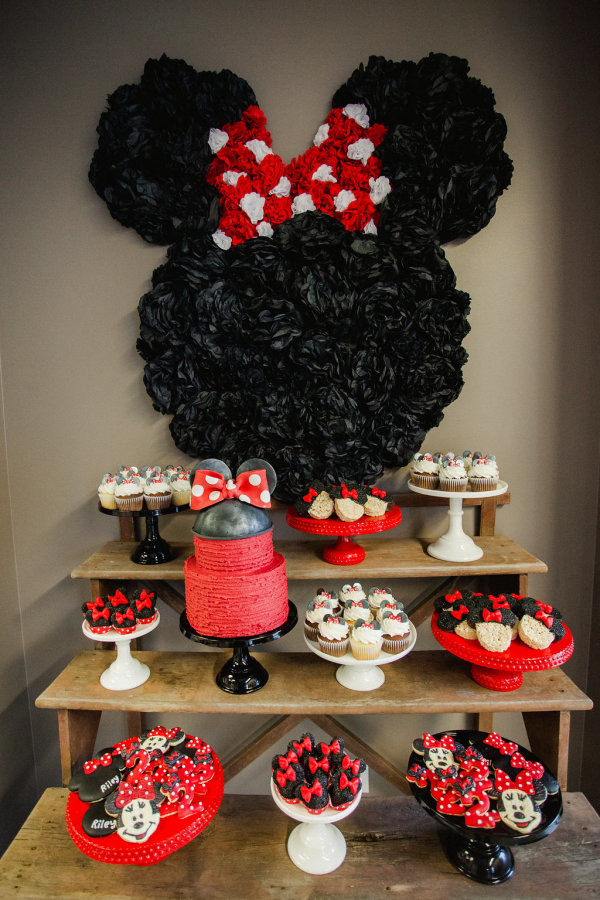 Red Minnie Mouse Birthday Decorations
 Minnie Mouse Birthday Party