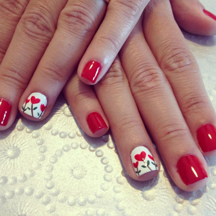 Red Nail Ideas
 45 Lifesaver Red Nail Designs