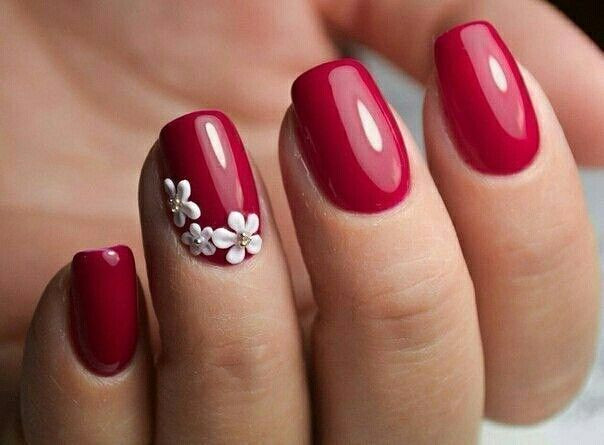 Red Nail Ideas
 Pin on Nails