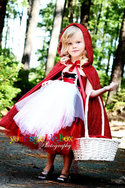 Red Riding Hood Costume DIY
 Lines Across 30 Cutest Handmade Costumes for Kids
