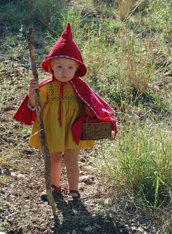 Red Riding Hood Costume DIY
 Easy DIY Halloween costumes for kids The Mombot