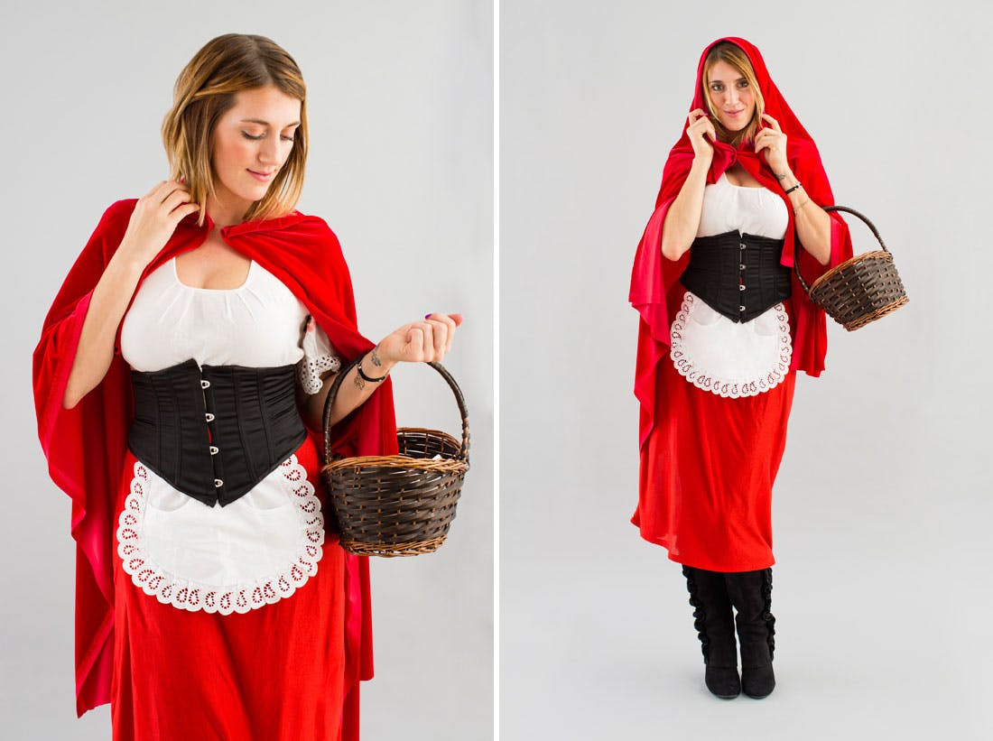 Red Riding Hood Costume DIY
 How to Turn 1 Maxi Skirt into 4 DIY Costumes