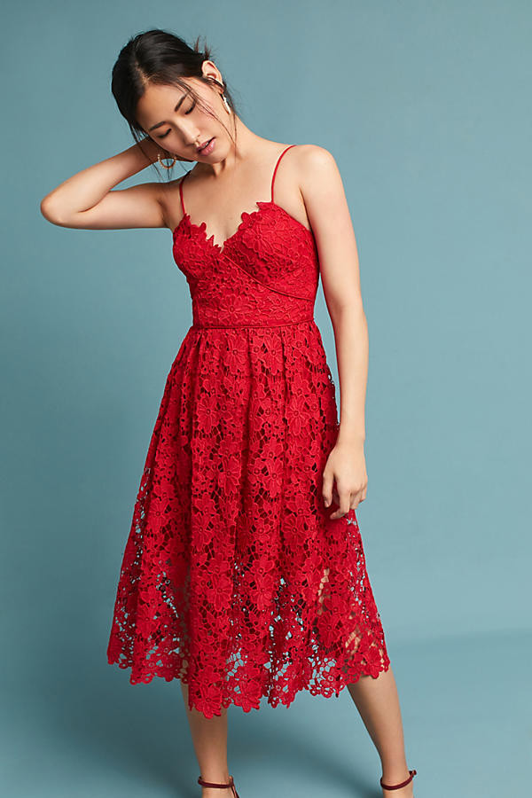 Red Wedding Guest Dresses
 Best Lace Dresses For 2018 Winter Wedding Guests