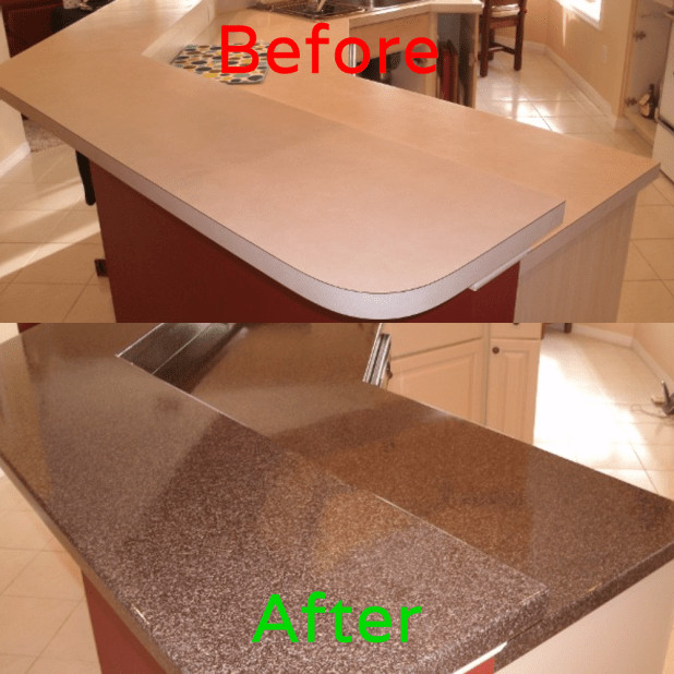 Refinish Kitchen Countertops
 Can You Refinish A Laminate Table Top
