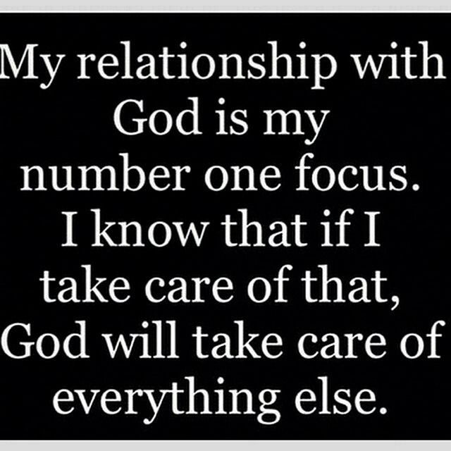 Relationships With God Quotes
 My Relationship With God Is My Number e Focus