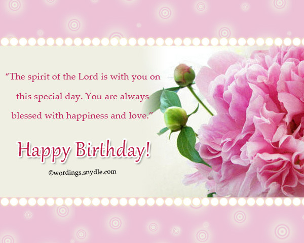 Religious Happy Birthday Wishes
 Christian Birthday Wordings and Messages – Wordings and