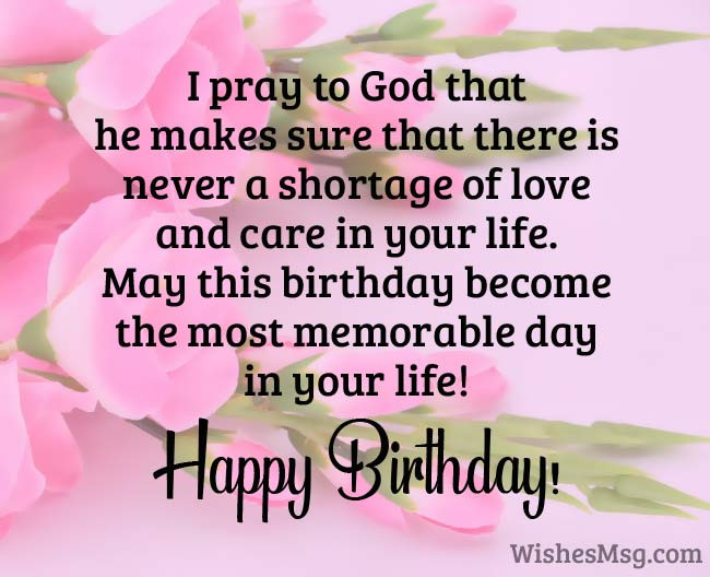 Religious Happy Birthday Wishes
 60 Religious Birthday Wishes Messages and Quotes WishesMsg