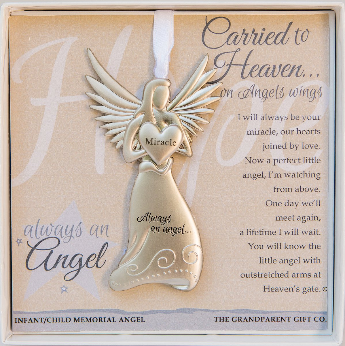 Remembrance Gifts For Loss Of Baby
 Amazon The Grandparent Gift Baby Heaven Miscarriage