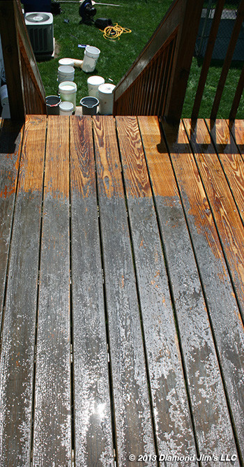 Remove Paint From Wood Deck
 Paint Stripping