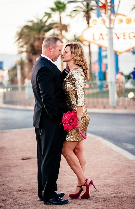 Renew Wedding Vows In Vegas
 Viva Las Vegas Vow Renewal by POPography via mavenbride