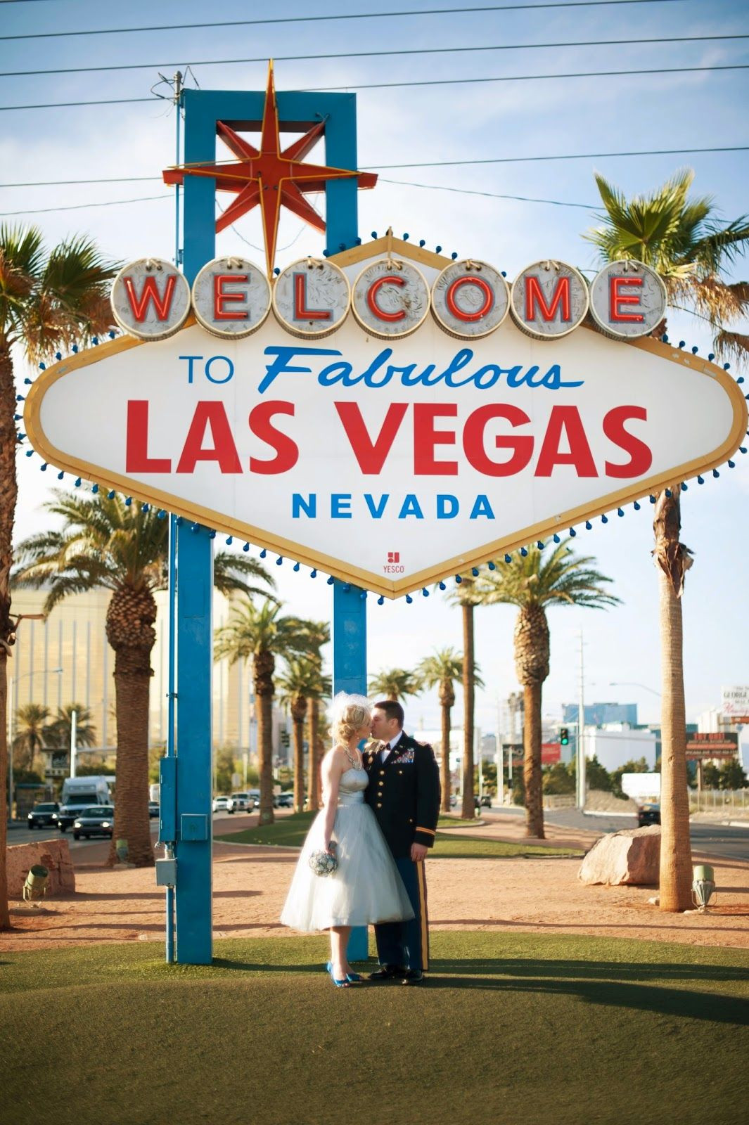 Renew Wedding Vows In Vegas
 Retro Las Vegas Vow Renewal