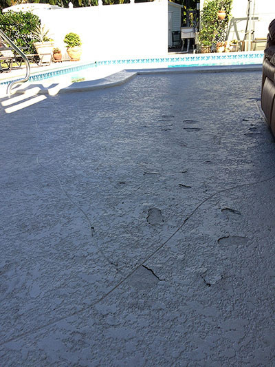 Repainting Pool Deck
 Avoid Cool Deck Repainting & Maintenance with Outdoor