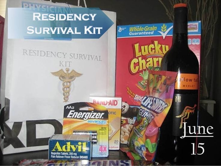 Residency Graduation Gift Ideas
 Best 25 Nursing survival kit ideas on Pinterest