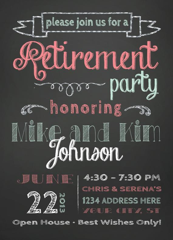 Retirement Party Invite Ideas
 Items similar to Retirement Party Invitation on Etsy