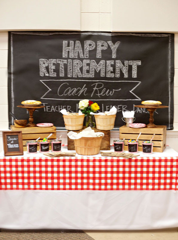 Retirement Party Menu Ideas
 Say So Long with This Rustic Retirement BBQ Evite