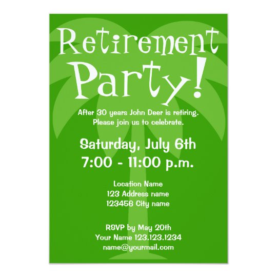 Retirement Party Wording Ideas
 Retirement party invitations