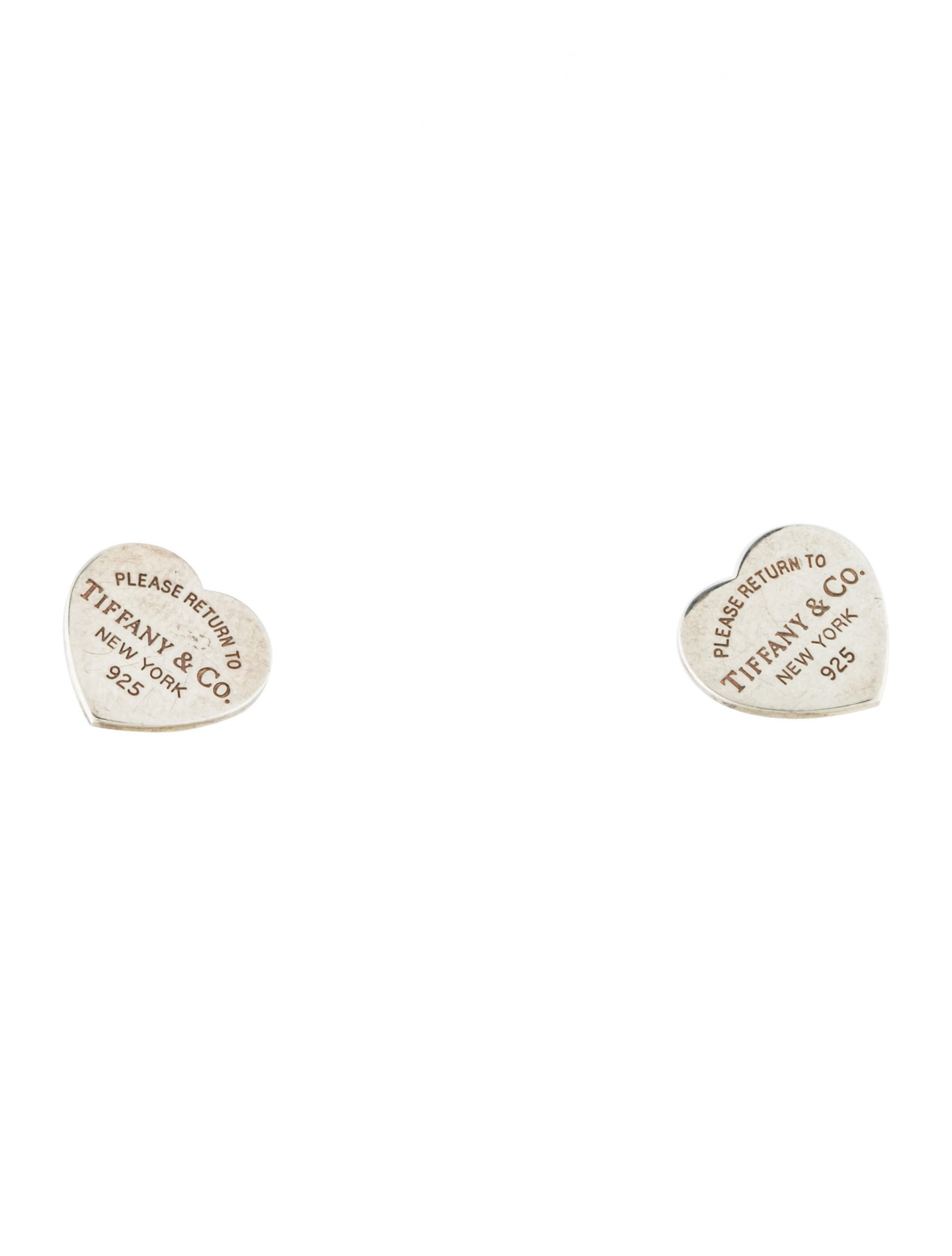 Return To Tiffany Earrings
 Tiffany & Co Return to Tiffany Heart Stud Earrings