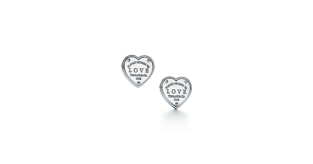 Return To Tiffany Earrings
 Return to Tiffany™ Love earrings in sterling silver