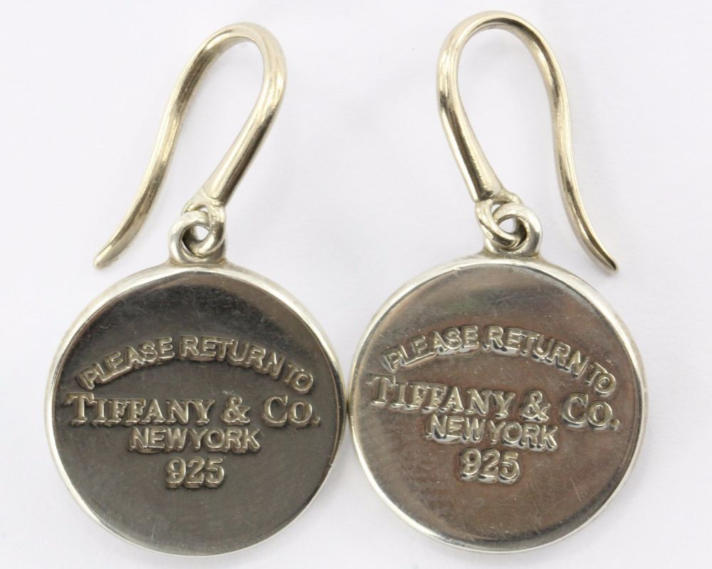 Return To Tiffany Earrings
 Please Return To Tiffany & Co 925 Sterling Silver Tag