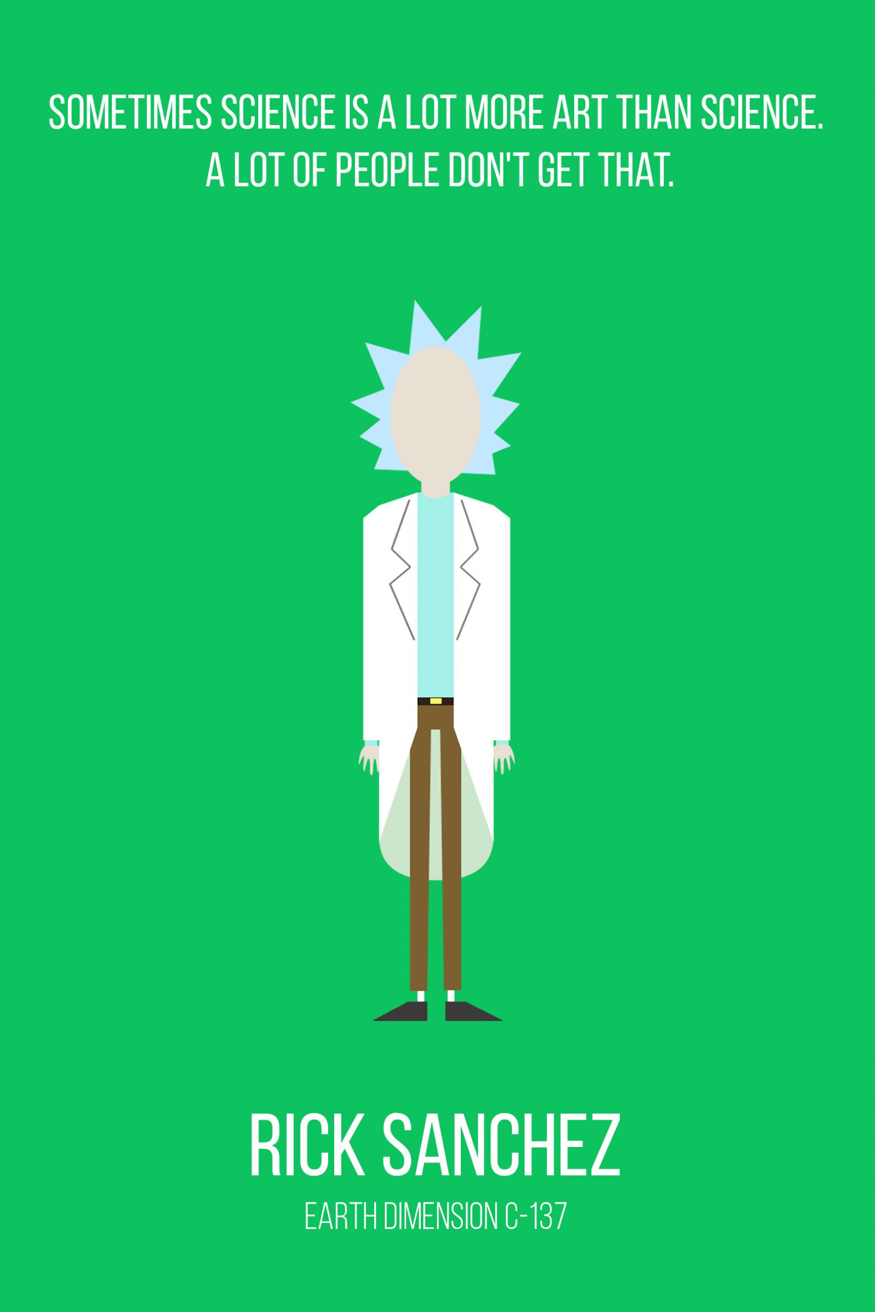 Rick And Morty Life Quotes
 Rick and morty minimalism funny pictures & best jokes